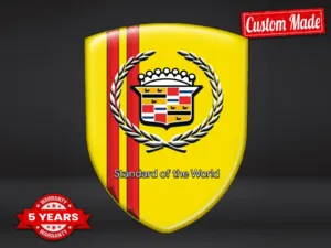 Cadillac Decalcomanie Vetri Chic Max Pro Durevoli Edizione